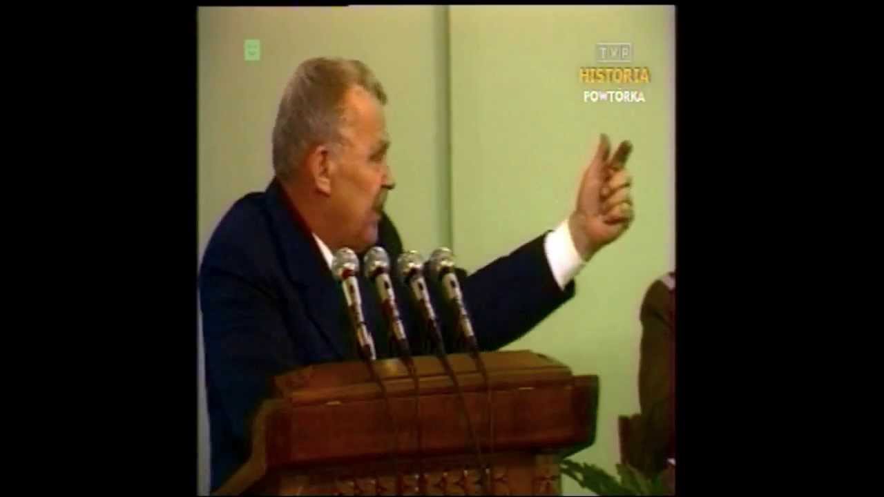 PRL 1989 Wojna w PZPR. Premier Rakowski kontra Miodowicz OPZZ