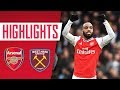HIGHLIGHTS Arsenal 1 0 West Ham Premier League March 7 2020 