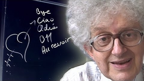 Farewell B11 - Periodic Table of Videos