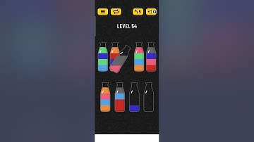Soda Sort Puzzle level 54 GAMEPLAY WALKTHROUGH | AN GAMES TV