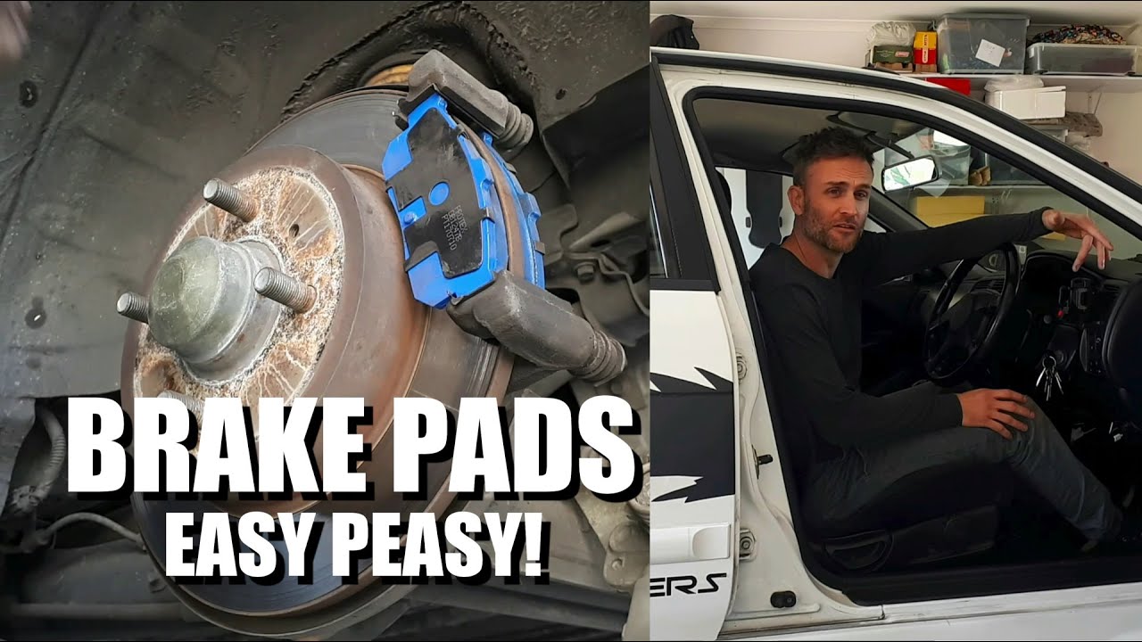 Rear Brakes stuck or seized? Easy Fix Nissan Pulsar 1998 SSS SR20 non