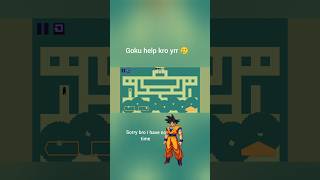 goku ne dhoka de diya 🥲💀 #leveldevil #femaleplayer #funny #animepowers #animegoku #viral #shorts