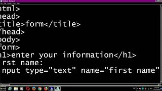 #HTML Tutorial 13. Learn how to create form using HTML