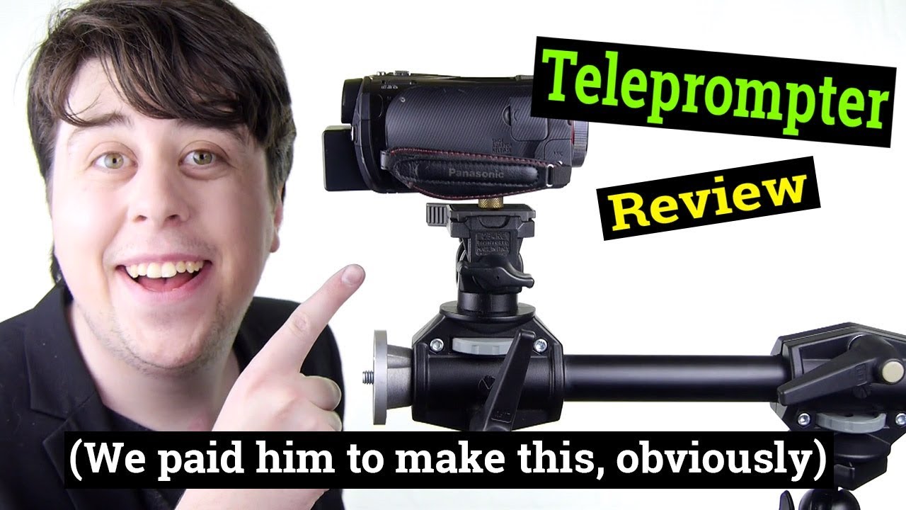 Teleprompter Review Sam brags about our products! YouTube