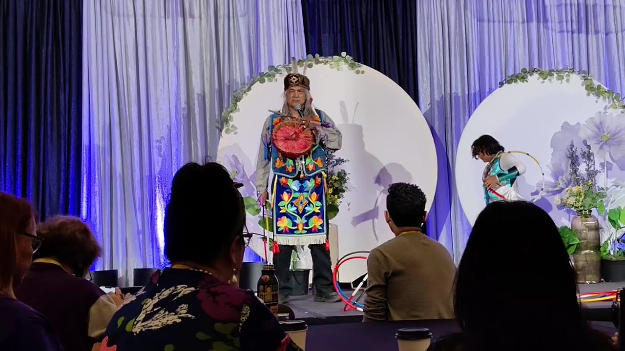 SEIU API Summit 2025 Ojibwe (Anishinaabemowin) performance