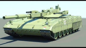 Russia T-14 Armata Main Battle Tank Advanced Concept [1080p]