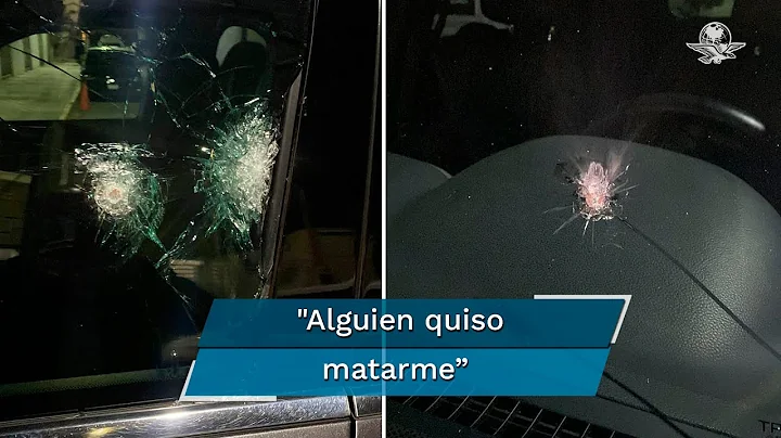 As qued la camioneta blindada de Ciro Gmez Leyva t...