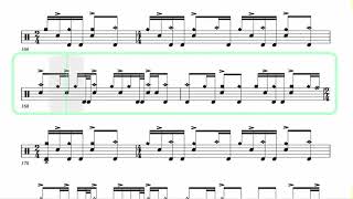 Dream Theater  Lines In The Sand  Isolated Drums  Score 