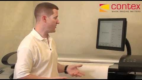 Contex large format scanner - batch copy - YouTube.flv