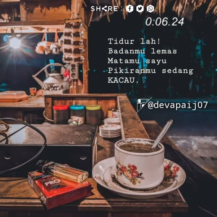 story wa pikiran kacau