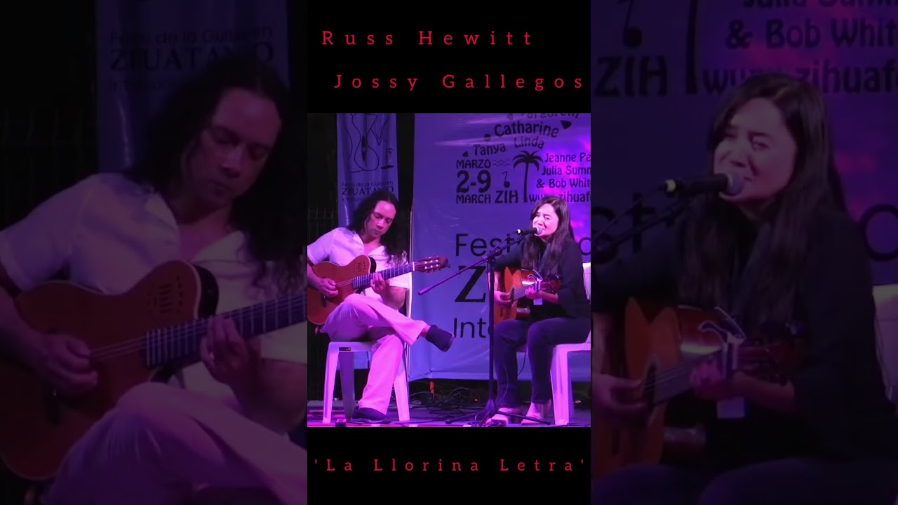 Playing with the wonderful Jossy Gallegos at Festival de la Guitarra en Zihuatenanejo