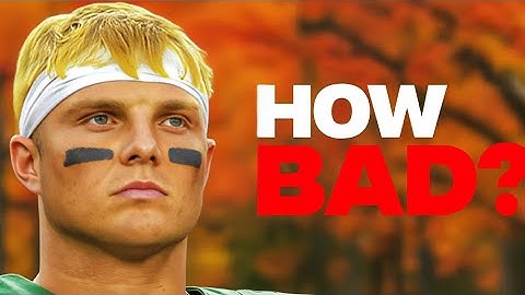 How BAD Was Zach Wilson Actually? (The Truth Behind the Jets’ QB Disaster)"