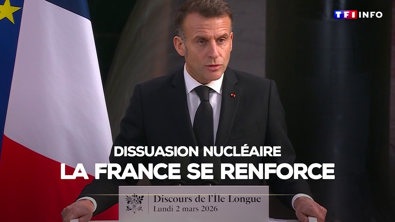 Dissuasion nucléaire : la France se renforce｜TF1 INFO