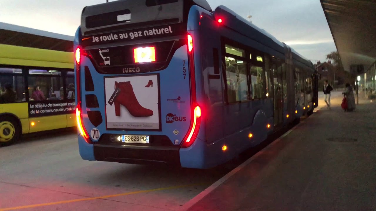 [DK’BUS] Compilation De Bus Au Pôle D’échange Gare De Dunkerque