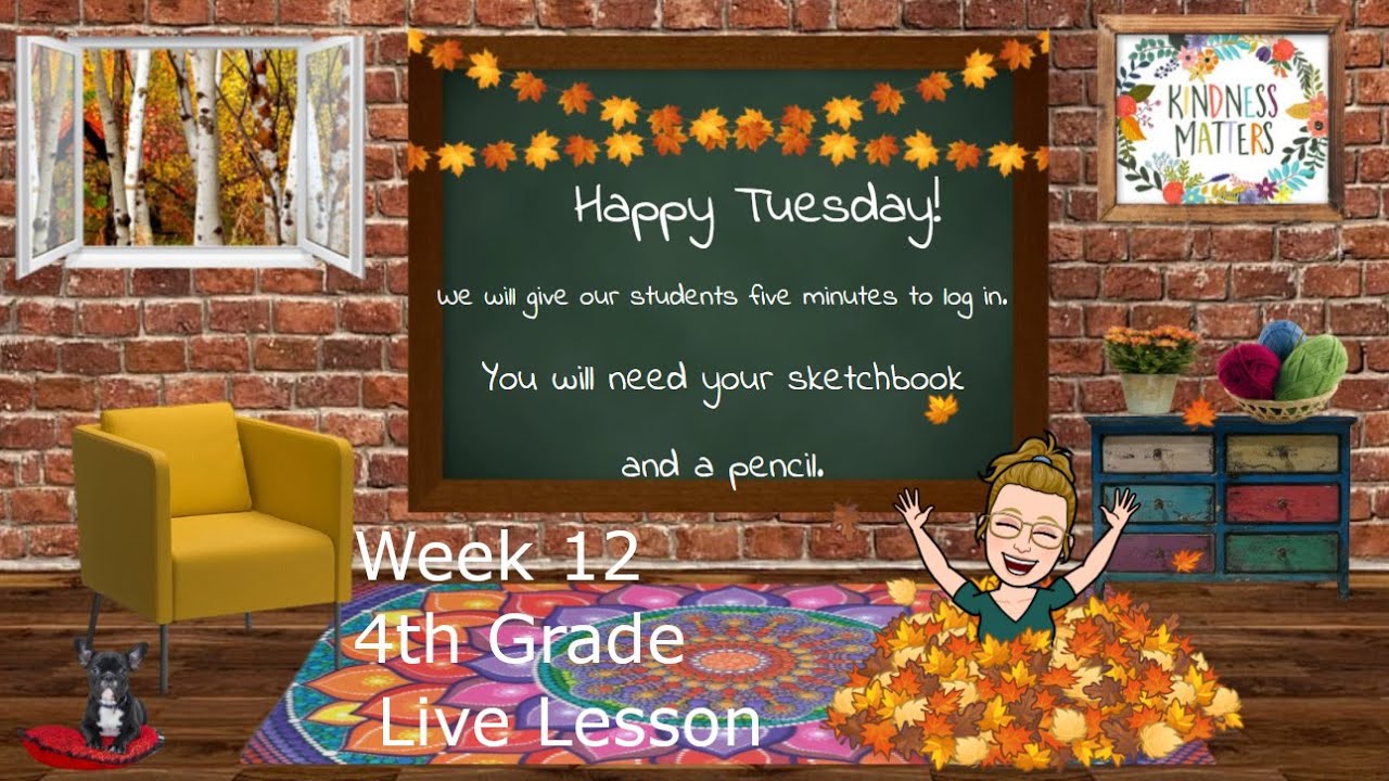 Week 12 Live Lesson 4th Grade - YouTube