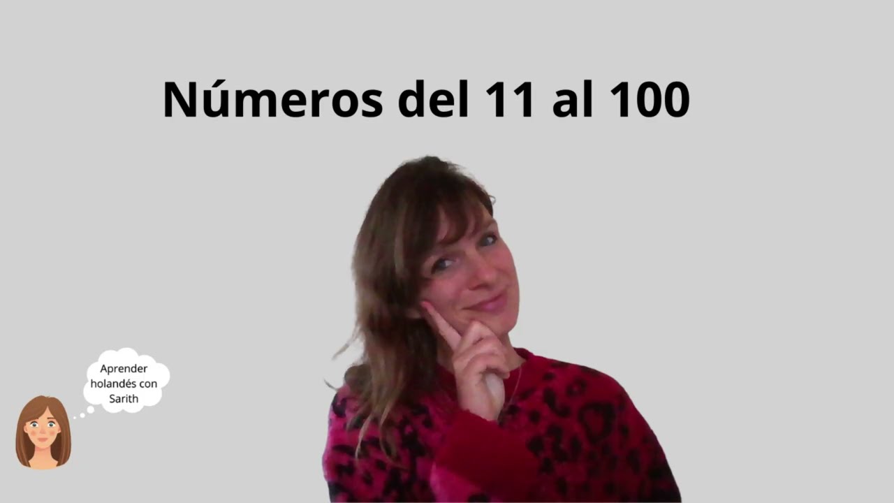 Aprender holandés - Números del 11 al 100 con pronunciación #holandes #dutch #nederlandsleren