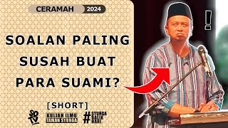 SYAMSUL DEBAT | SOALAN PALING SUSAH BUAT PARA SUAMI?  [SHORT]