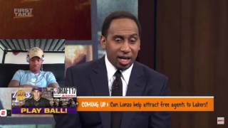 Stephen A. Smith Rants On Phil Jackson's 2017 NBA Draft | First Take - Reaction