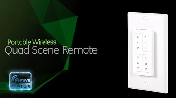 34176: Enbrighten Z-Wave Quad Scene Remote Setup and Operation