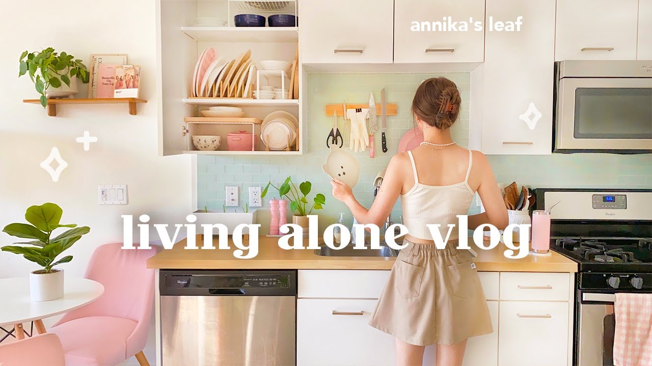 organize my kitchen with me 🏡💫 aesthetic cookware & dishes tour, first