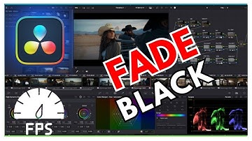 How to Fade into Black in Davinci Resolve 2025 ?