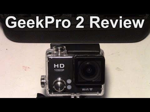 Geek Pro 2.0 WiFi Action Cam Review and Testing.