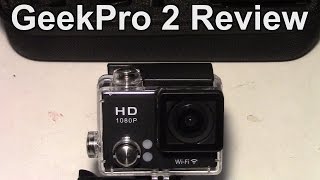 Geek Pro 2.0 WiFi Action Cam Review and Testing. screenshot 5