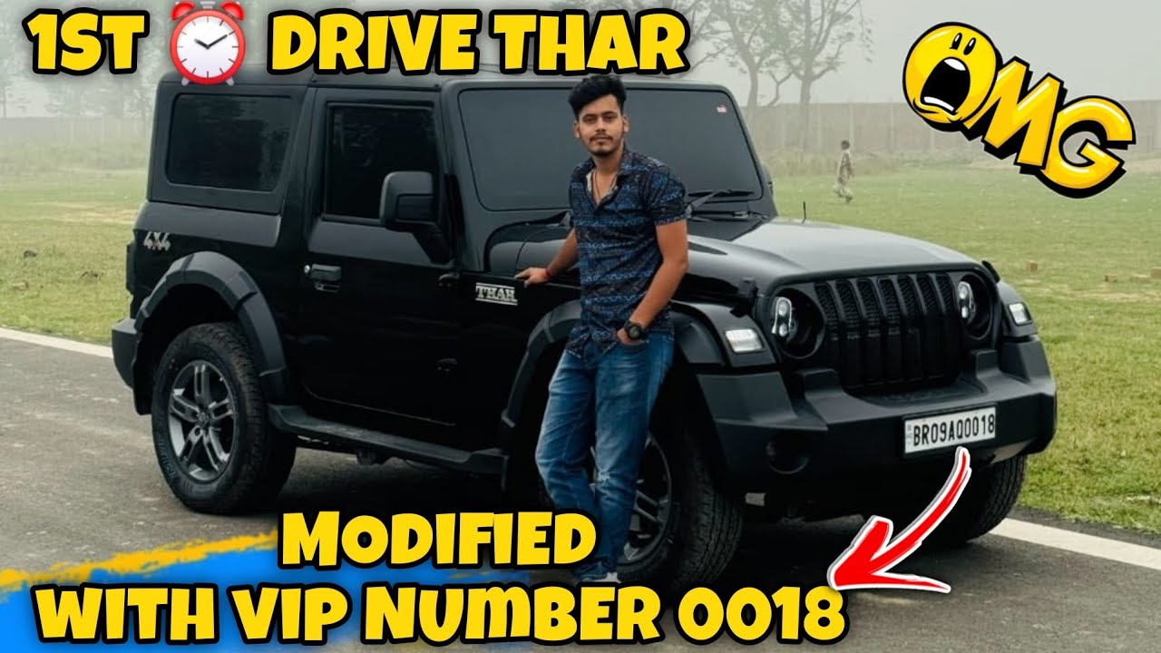 Morning ride pe z black Thar 136 km/h 😱💀🔥 maja aa gya chala ke ❤️ @thanks t 