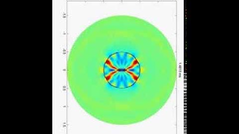 Transient sound radiation from piezocomposite hollow cylinder