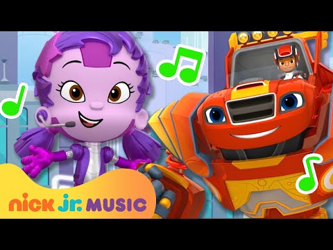 Robots Song w/ Bubble Guppies, Blaze and the Monster Machines & More! | Nick Jr. Music
