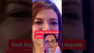 Najwa Shihab bertanya kepada Gibran tentang hobi membaca | Najwa Shihab #najwa #gibran #shorts