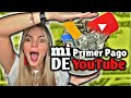 CUANTO PAGA YOUTUBE? MI PRIMER CHEQUE || Karoll Fernandez