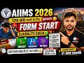 AIIMS 2026 Form OUT 🚨 12th BIO वालों के लिए बड़ी खुशखबरी | Full Details