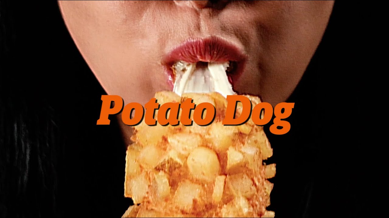 TWO HANDS CORN DOG - YouTube