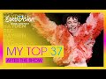 My Top 37 (After the Show) - Eurovision 2024