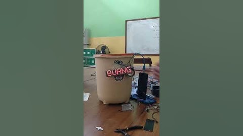 TETISUNO (Tempat Sampah Otomatis Arduino)