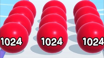 Ball Run 2048 🎱😻💕 BIG UPDATE All Levels Gameplay Walkthrough Android, iOS MAX LEVELS!!!