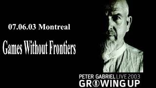04 - Games Without Frontiers - Peter Gabriel Live Montreal 07-06-2003
