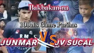 Jaybee Sucal Batang KMJS vs Junmar 10balls Game Parihas