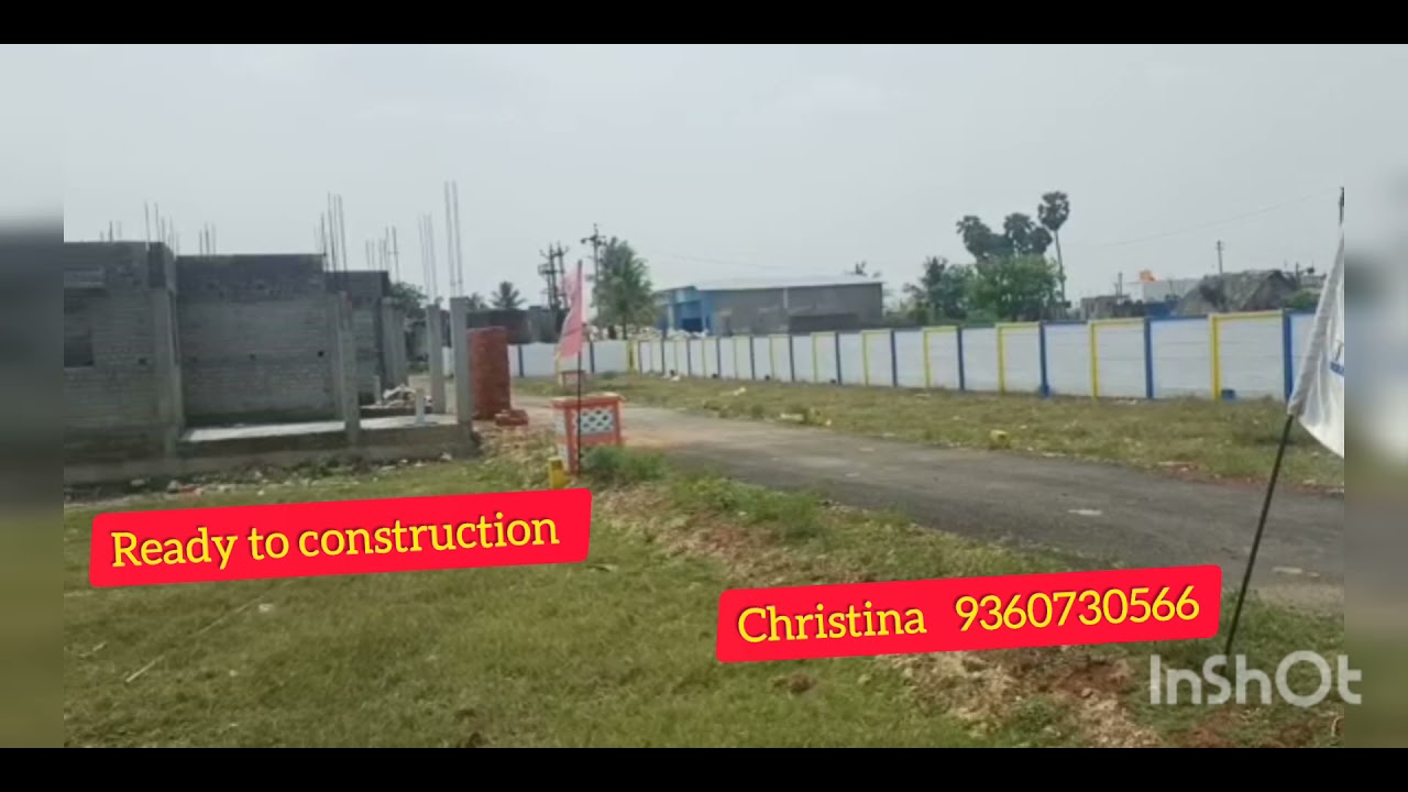 Ready to construction plots Redhills / Cmda approved plots / Near school Collage / Thanigai Estates