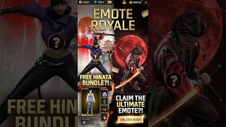 Blood moon special emote royal comfrom date free fire hinata bundle full review