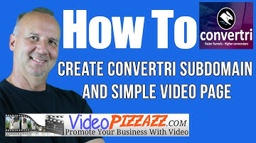 Best Marketing Funnel Builder - Create A Convertri Subdomain And Simple Video Page