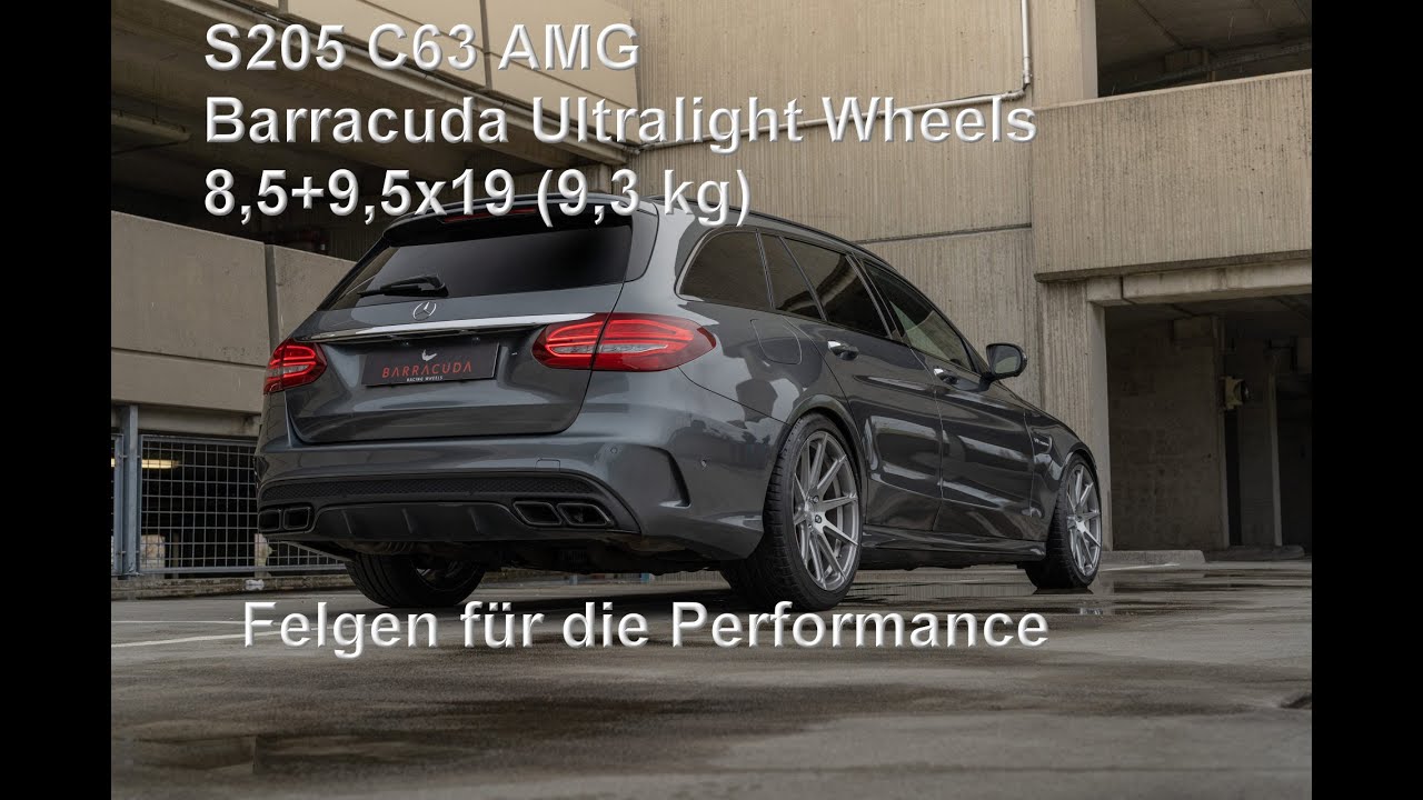 C63 AMG S205 T-Model mit Barracuda Ultralight Project 2.0 Felgen / Wheels 