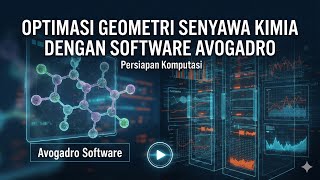 How to Optimize the Geometry of Chemical Compounds with Avogadro Software screenshot 3