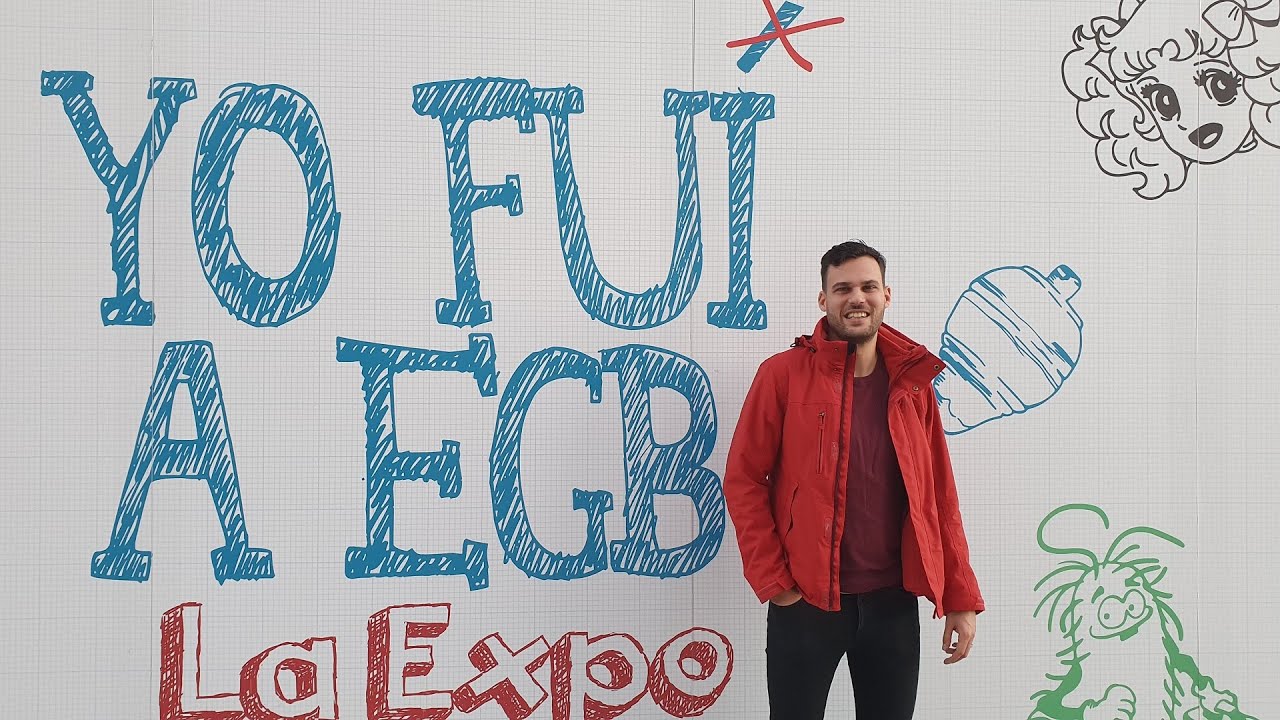 La exposición Yo Fui a EGB con Kaik Espada