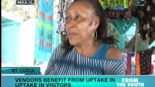 Saint Lucia - Tourism Up in Caribbean