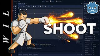 How to Shoot Projectile in Godot (As Made in My 2D Game) | WIL #1
