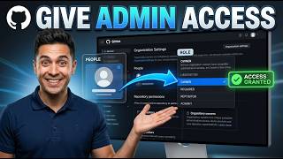Give GitHub Admin Access Simplified