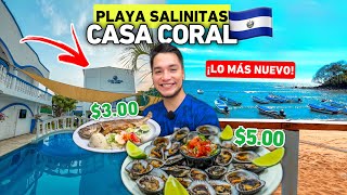 ¡LO MÁS NUEVO en PLAYA SALINITAS El Salvador! 🇸🇻🏝️ Casa Coral 🪸