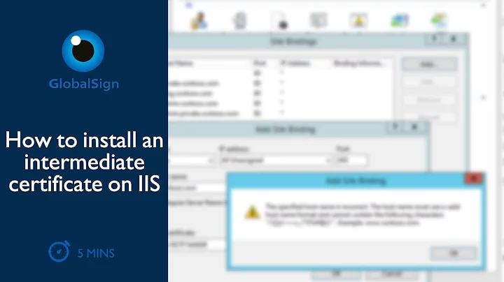 How to Install an Intermediate SSL/TLS Certificate on IIS